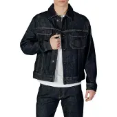 Armani Exchange for man. XM000343AF12284MB001 Navy trucker jacket (M), Casual, Cotton