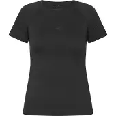 Röhnisch Women's Seamless Flex Tee Black Lyhythihainen treenipaita L
