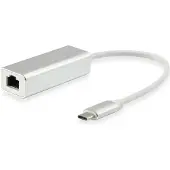 Equip 133454, Langallinen, USB Type-C, Ethernet, 1000 Mbit/s, Hopea