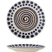 Bloomingville Shama Plate - Blue - Ø 20.5 CM