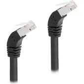 DeLOCK 80276, 2 m, Cat6a, SF/UTP (S-FTP), RJ-45, RJ-45, Musta