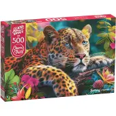 CherryPazzi Reclining Leopard 500p palapeli