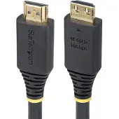 StarTech.com 15ft 4.5m high speed hdmi cable with gripping connectors 4k 60hz/1440p 144hz 18gbps uhd hdmi 2.0 cord tpe jacket