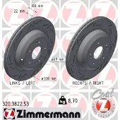 ZIMMERMANN Jarrulevy (1kpl) 320.3822.53