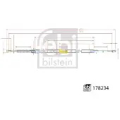 FEBI BILSTEIN Vaijeri, seisontajarru 178234