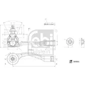 FEBI BILSTEIN Raidetangon pää 184966