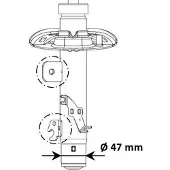 KYB Iskunvaimennin 3338054