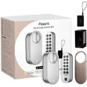 Aqara Smart Lock U200 Kit -älylukko, Harmaa/hopea