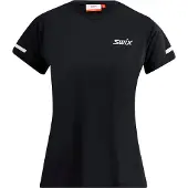 Swix Pace Short Sleeve W - Black - S