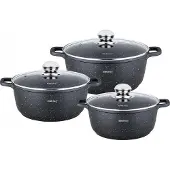 KINGHOFF SET 3 POTS 2.3, 4.5, 6.5L KINGHOFF KH-1606