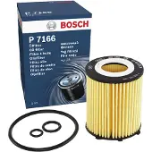 Bosch F026407166 öljynsuodatin – korkeus 86,5 mm, halkaisija 71 mm - Mercedes - E-klass, W205, W204, Glc