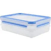 Tefal K30288, Laatikko, Suorakulmainen, 0,6 L, Sininen, Läpinäkyvä, Muovi, Saksa