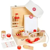 Small Foot Wooden Doctor’s Kit lelusetti puinen 3 y+ 24 kpl