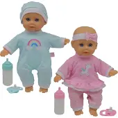 Happy Friend - Twin Baby dolls 30cm (504221)