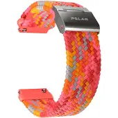 Polar Braided Yarn Wristband, 20 mm Red Elektroniikkatarvikkeet S-L