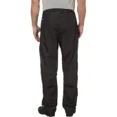 Vaude Men's Fluid Rain Pants II Black Sadehousut L