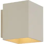 QAZQA Moderni seinävalaisin beige G9 neliö - Sola