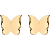 Muli Collection Butterfly Studs Gold