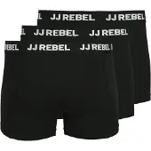 JJ REBEL Jrebrebel Logo Trunks 3 Pack Noos - Black - L