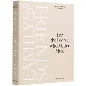 Printworks Photo Album - Family And Friends, Beige - Beige - ONE SIZE