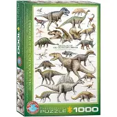 Eurographics - Puzzle World of Dinosaurs: Chalk - 1000 pala