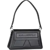 Karl Lagerfeld Ikon Olkalaukku Nahka 31 cm Musta