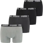 Puma Men Everyday Boxer 4P Ecom - Black - L