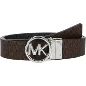 Michael Kors Vyö ruskea / tummanharmaa / musta / hopea