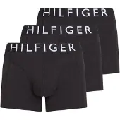 Tommy Hilfiger Underwear Bokserishortsit musta / valkoinen