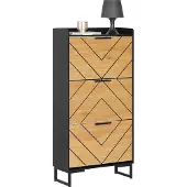 SoBuy Kenkäkaappi FSR164-SCH, 3 hyllyä