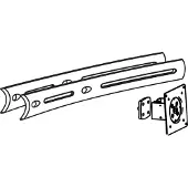 Ergotron – Ds100 crossbar extender, long (97-447-200)