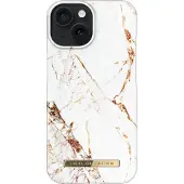 IDEAL OF SWEDEN Fashion iPhone 15 suojakuori (Carrara Gold)