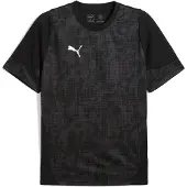 Puma Treenipaita teamCUP - Musta/Hopea/Litteä tummanharmaa, koko 3XL