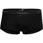 Icebreaker W 200 Oasis Boy Shorts - Black - XL