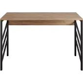 Skye Decor Työpöytä Tonnikala - pähkinä