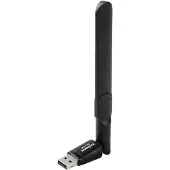 Edimax EW-7822UAD, Langaton, USB, WLAN, Wi-Fi 5 (802.11ac), 867 Mbit/s, Musta