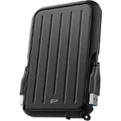 Silicon Power A66, 2 TB, 3.2 Gen 1 (3.1 Gen 1), Musta (SP020TBPHD66SS3K)