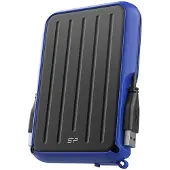 Silicon Power A66, 4 TB, 3.2 Gen 1 (3.1 Gen 1), Musta, Sininen (SP040TBPHD66LS3B)