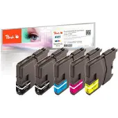 Peach 320091, Musta, 15 ml, 8,1 ml, 5 kpl, 655 sivua, Monipakkaus (PI500-204)