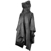 Mil-Tec Watherproof Poncho Ripstop (Color: Black)