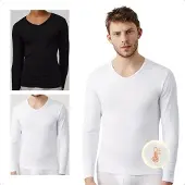 Ysabel Mora Long Sleeve Base Layer Valkoinen L Mies