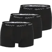 Gant 3-Pack Trunks - Black - S