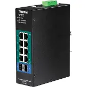 Trendnet TI-PG102I, Hallittu, L2, Gigabit Ethernet (10/100/1000), Täysin kaksipuolinen, Power over Ethernet -tuki