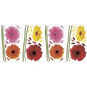 Room mates RoomMates seinätarrat - Gerbera