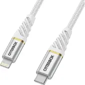 Otterbox USB-C – Lightning -kaapeli, 60 W, 1 m, valkoinen