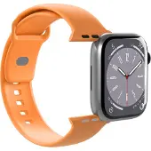 Puro Apple Watch 38/40/41mm Ranneke ICON Silicone Band Apricot