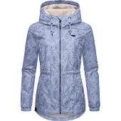 Ragwear Toiminnallinen takki 'Dankka Spring' savunsininen / taivaansininen