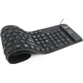 Gembird KB-109F-B, Langallinen, USB + PS/2, QWERTY, musta