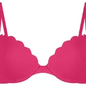 Hunkemoller Scallop Pp - Pink - F x 65