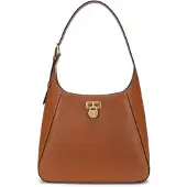 Ralph Lauren Tanner Olkalaukku Nahka 30.5 cm Ruskea